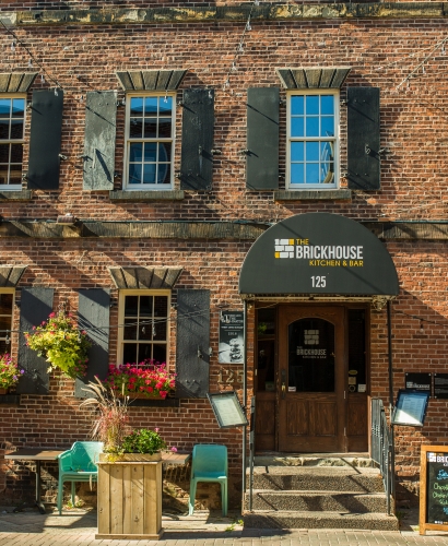 Local restaurant in Charlottetown, Prince Edward Island, serving fresh dishes with indoor dining and a welcoming atmosphere