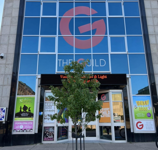 Live performance at The Guild theatre and arts venue in downtown Charlottetown, Prince Edward Island.